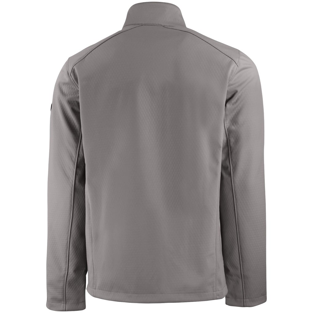 Miami Dolphins Cutter & Buck Evoke Eco Softshell Recycled Full-Zip Jacket - Gray