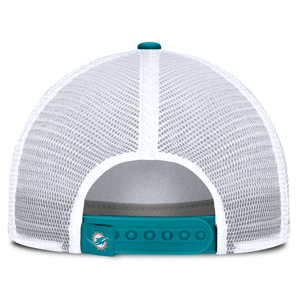 Miami Dolphins Fanatics Muddle Trucker Adjustable Hat - Aqua