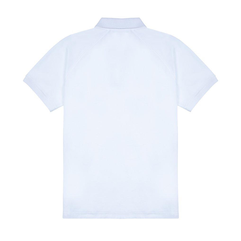 Miami Dolphins GOLF WANG Raglan Polo - White