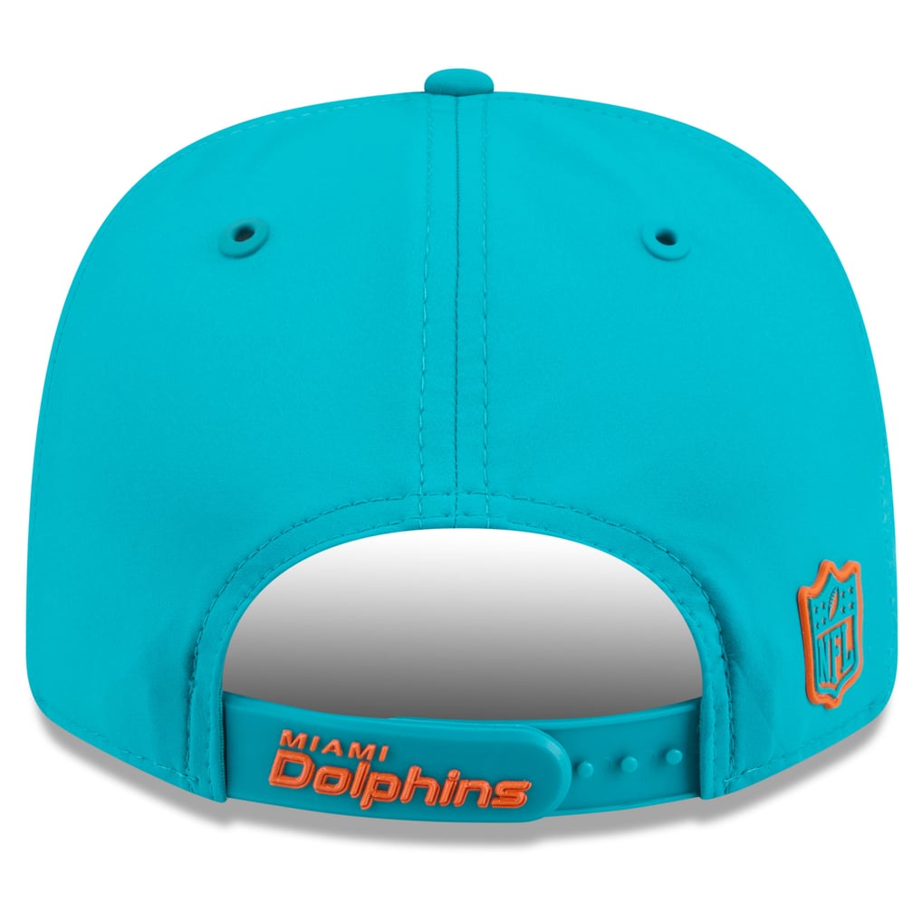 Miami Dolphins New Era 2026 Sideline 9SEVENTY Adjustable Hat - Aqua