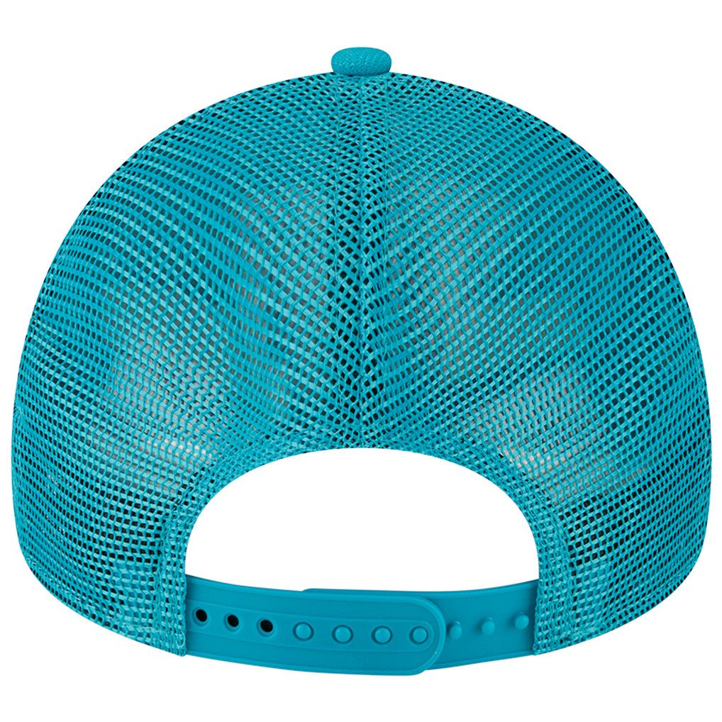 Miami Dolphins New Era  A-Frame Trucker 9FORTY Adjustable Hat - Aqua