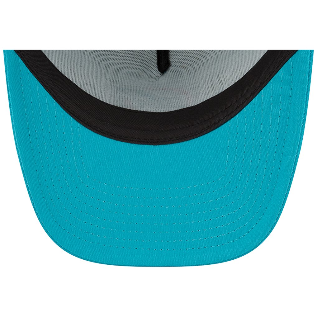 Miami Dolphins New Era  A-Frame Trucker 9FORTY Adjustable Hat - Aqua