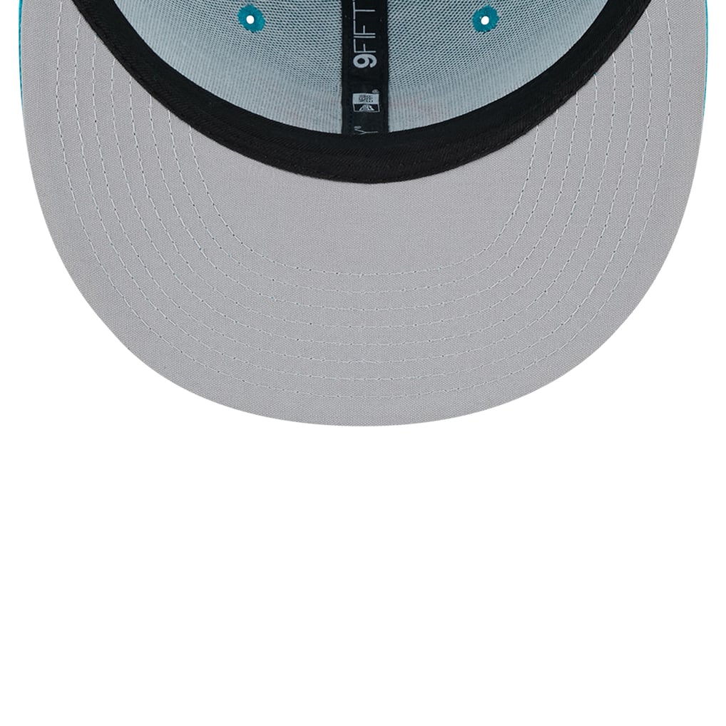 Miami Dolphins New Era Main Trucker 9FIFTY Snapback Hat - Aqua