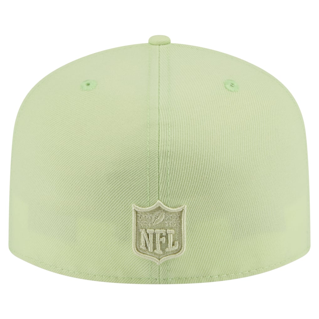Miami Dolphins New Era Color Pack A-Frame 59FIFTY Fitted Hat - Light Green