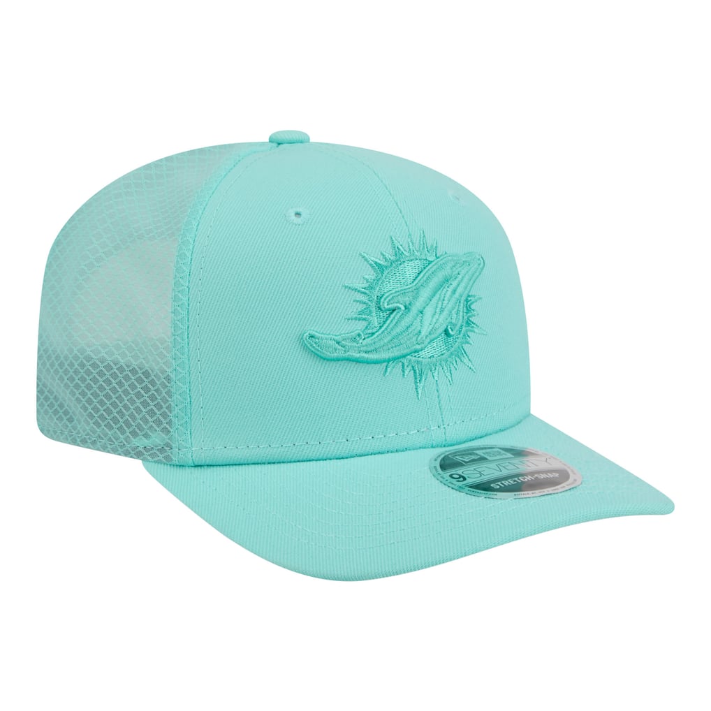 Miami Dolphins New Era Color Pack 9SEVENTY Adjustable Hat - Mint