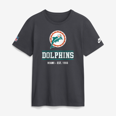 Miami Dolphins Nike Sideline Alternate Final Sprint Dri-FIT T-Shirt - Charcoal