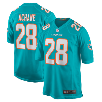 Devon Achane Miami Dolphins Nike Player Game Jersey - Aqua