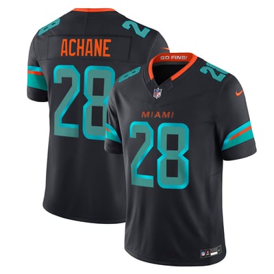 De’Von Achane Miami Dolphins Nike Rivalries Collection Stitched Limited Jersey - Navy