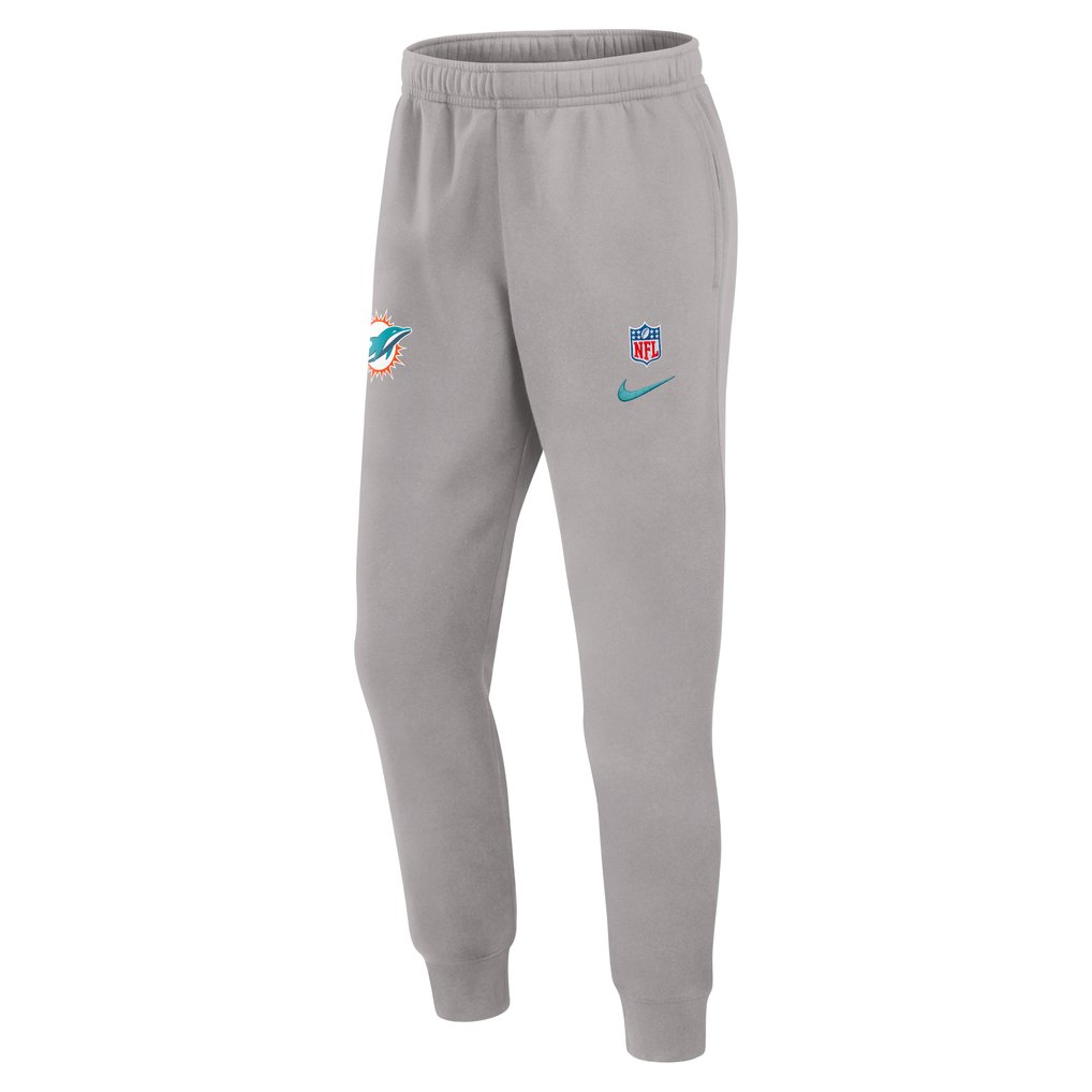 Miami Dolphins Nike 2024 Sideline Club Pants - Gray