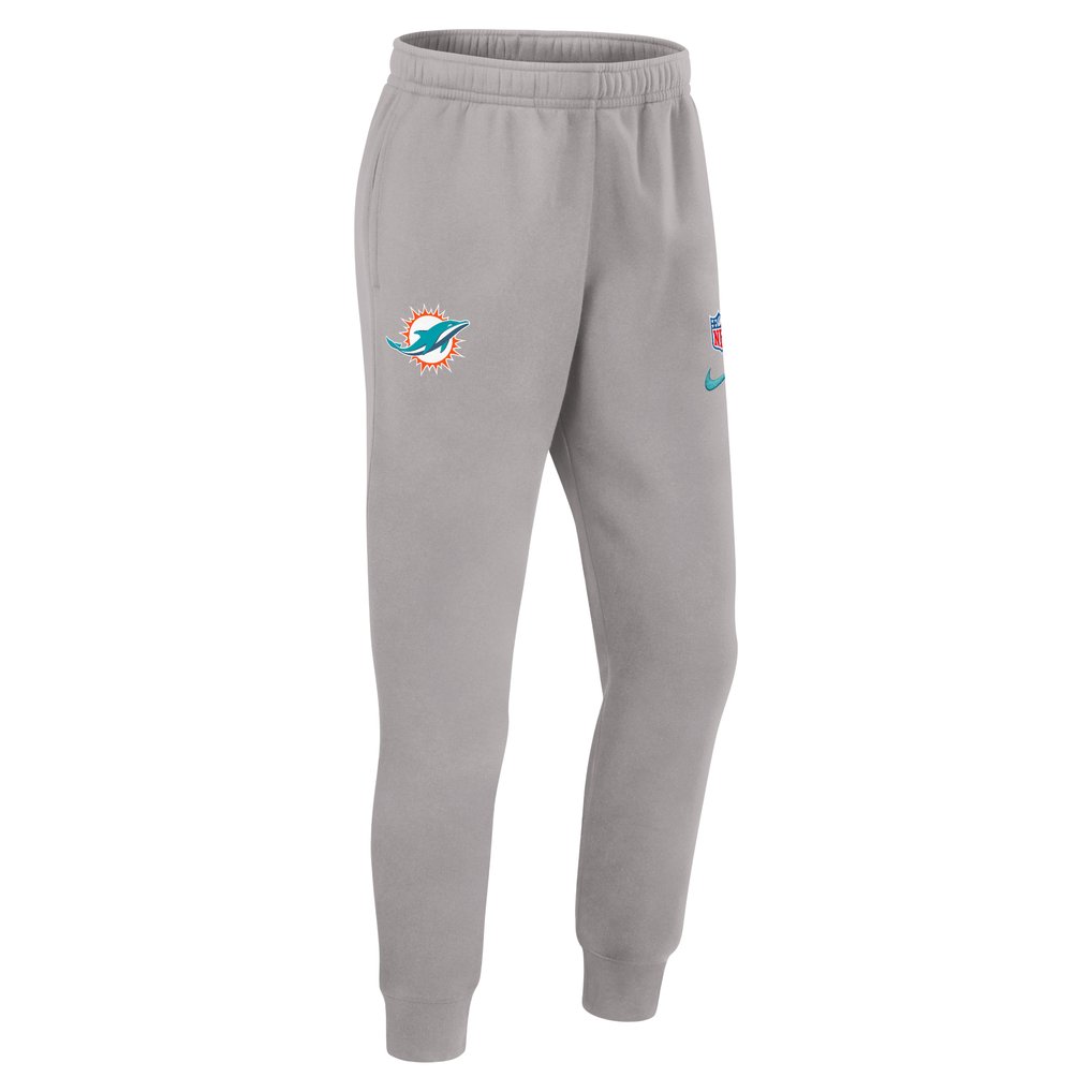 Miami Dolphins Nike 2024 Sideline Club Pants - Gray