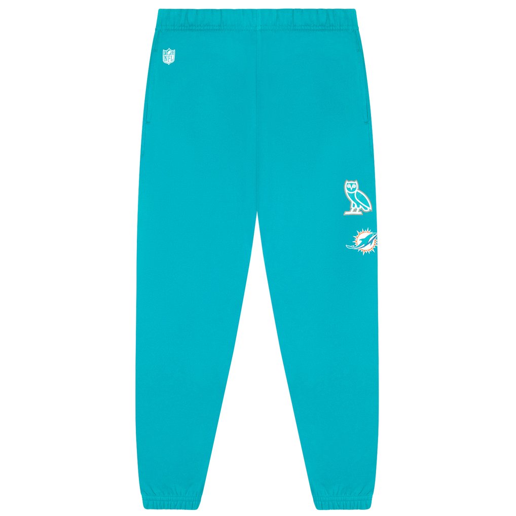 Miami Dolphins OVO Sweatpants - Aqua