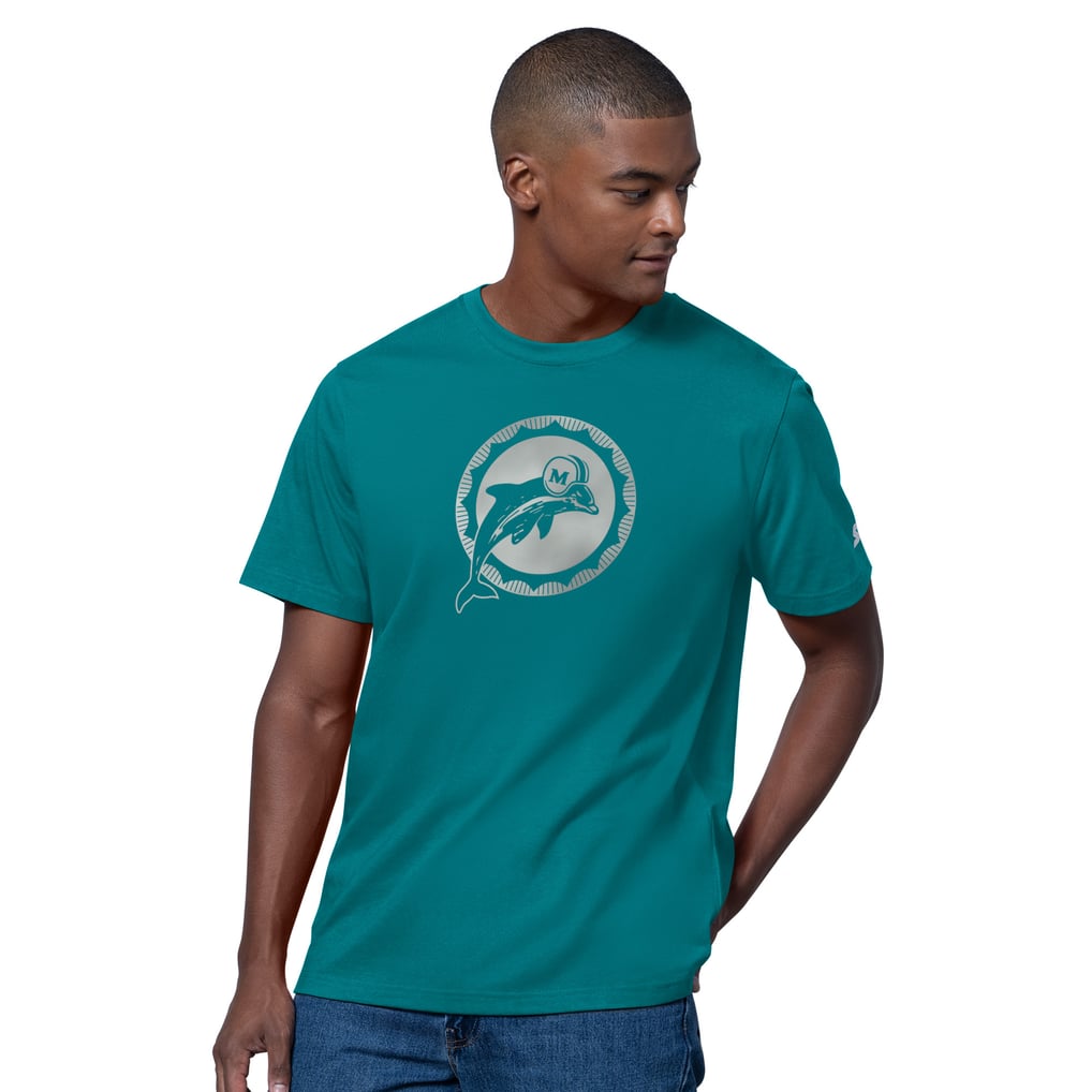 Miami Dolphins Starter Thursday Night Gridiron T-Shirt - Aqua