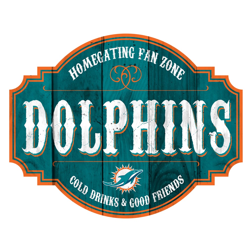 Miami Dolphins 24'' Homegating Tavern Sign