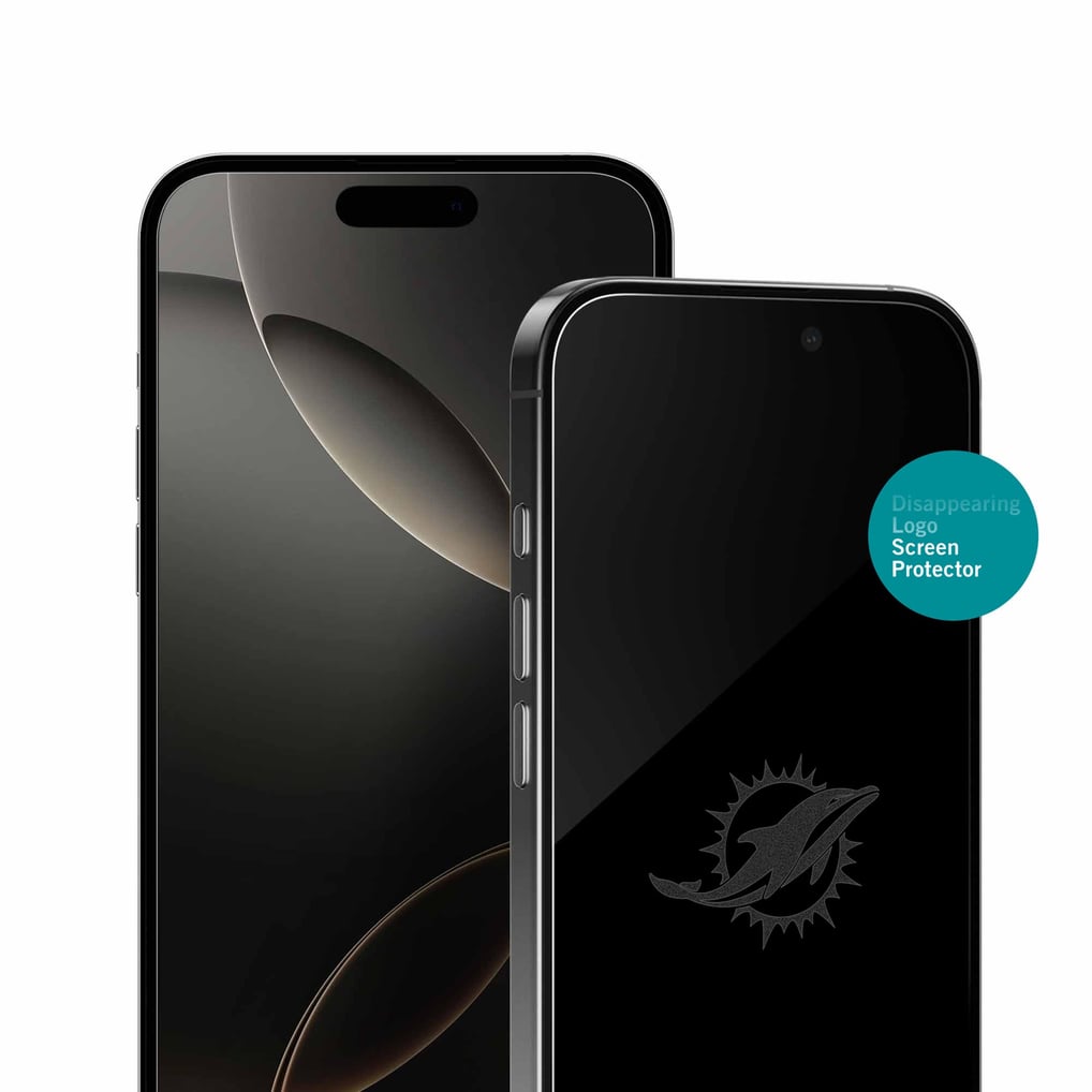 Miami Dolphins Clear iPhone Screen Protector