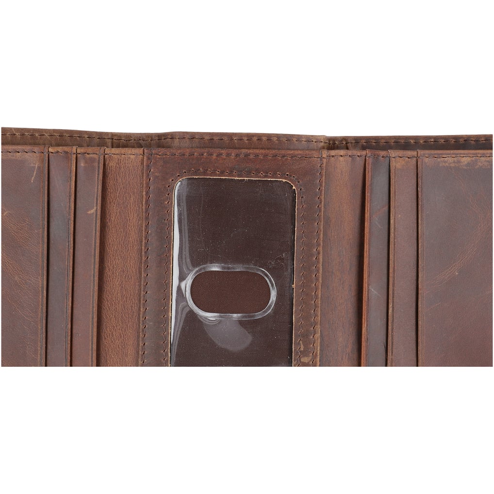 Miami Dolphins Leather Team Tri-Fold Wallet
