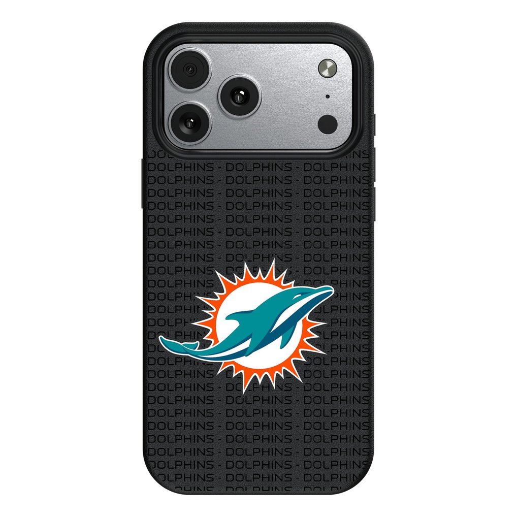 Miami Dolphins Primary Logo iPhone Magnetic Bump Case