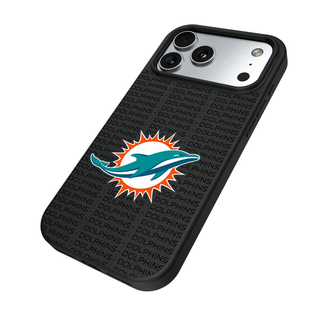 Miami Dolphins Primary Logo iPhone Magnetic Bump Case