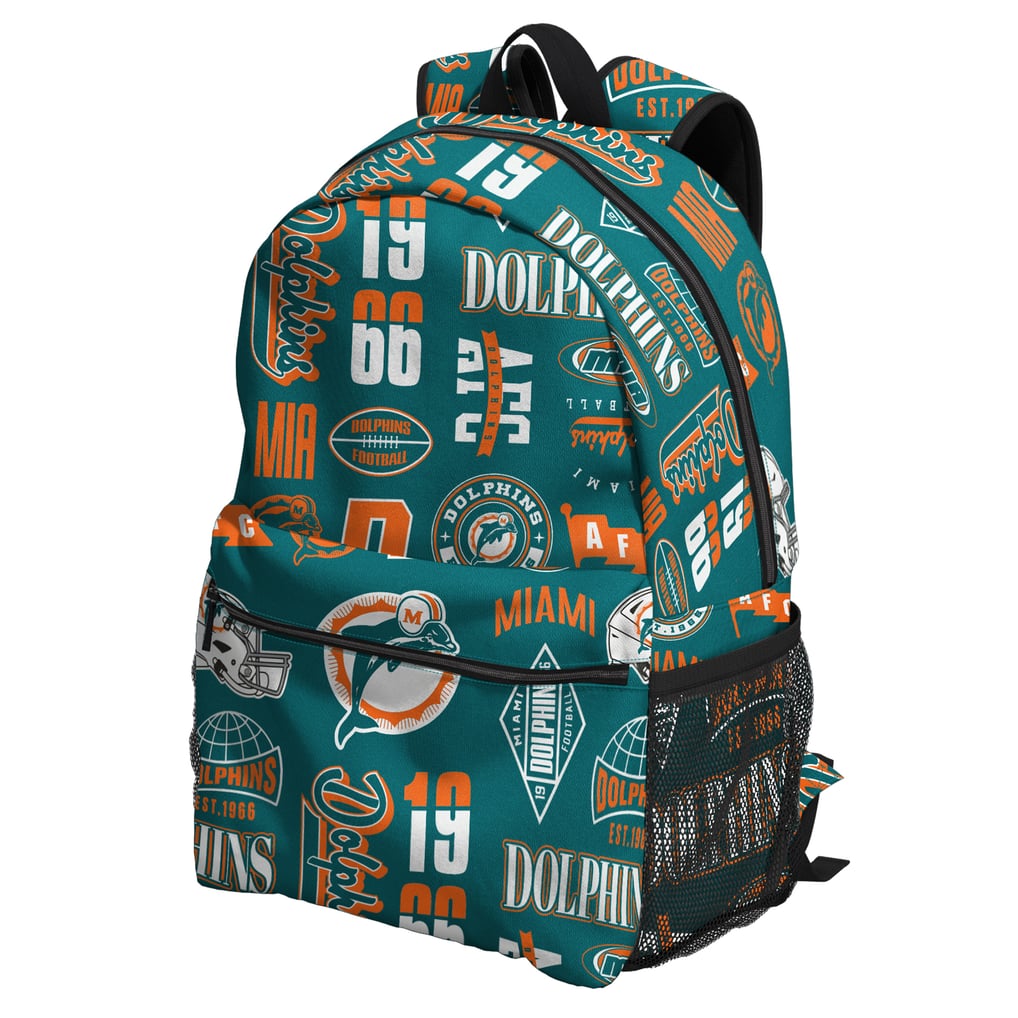 Miami Dolphins Outerstuff Backpack and Lunchbox Set