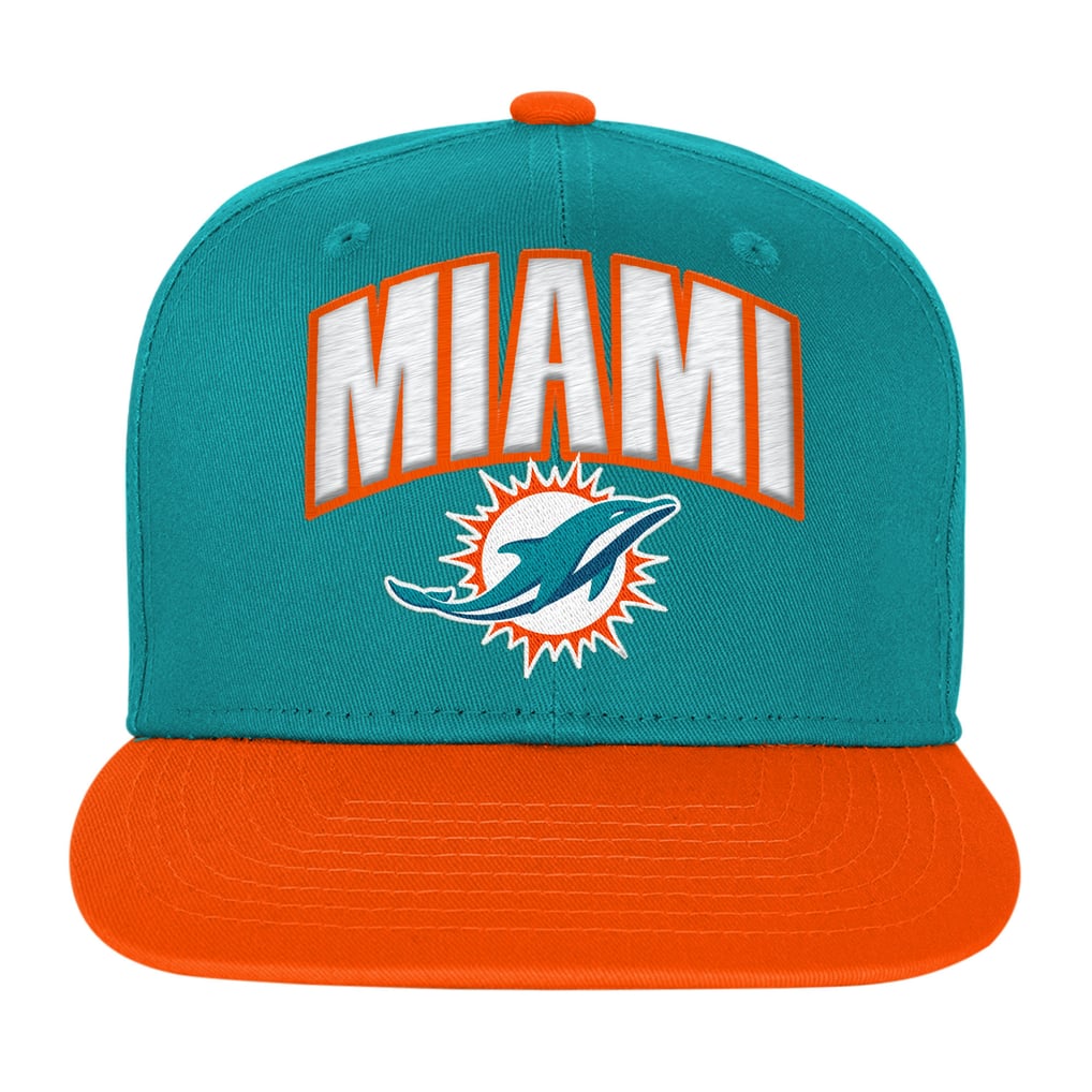Miami Dolphins Outerstuff Preschool Essentials Snapback Hat - Aqua