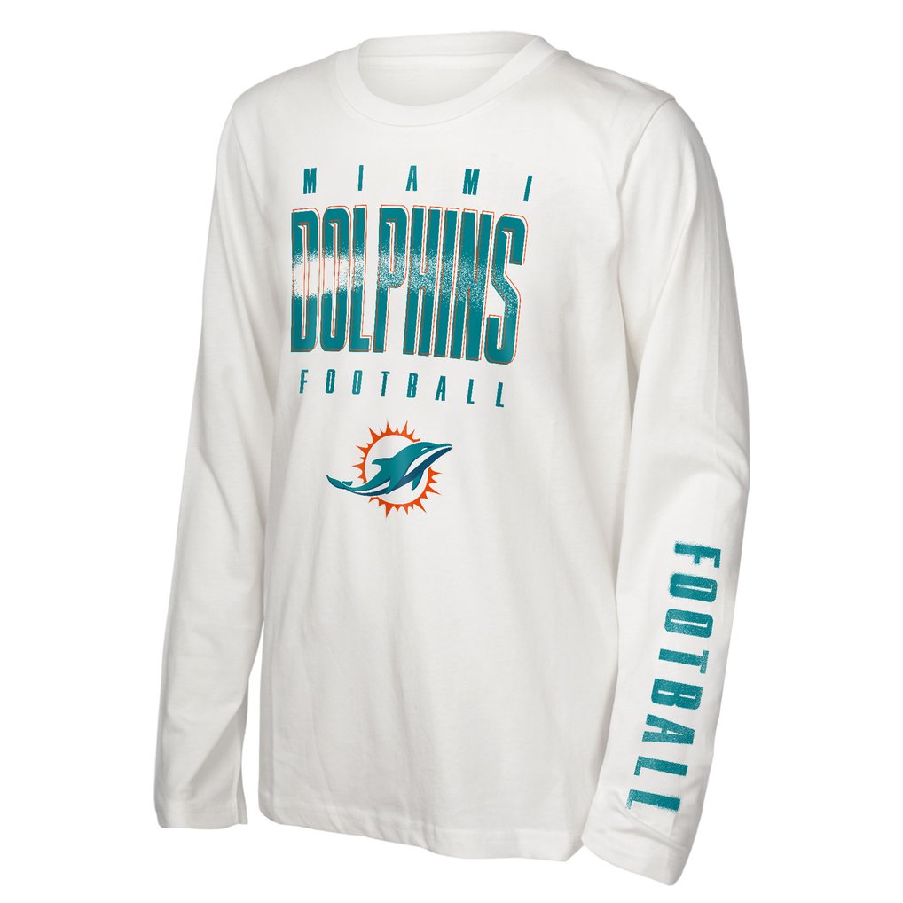 Miami Dolphins Outerstuff Preschool The Mix Combo T-Shirt Set