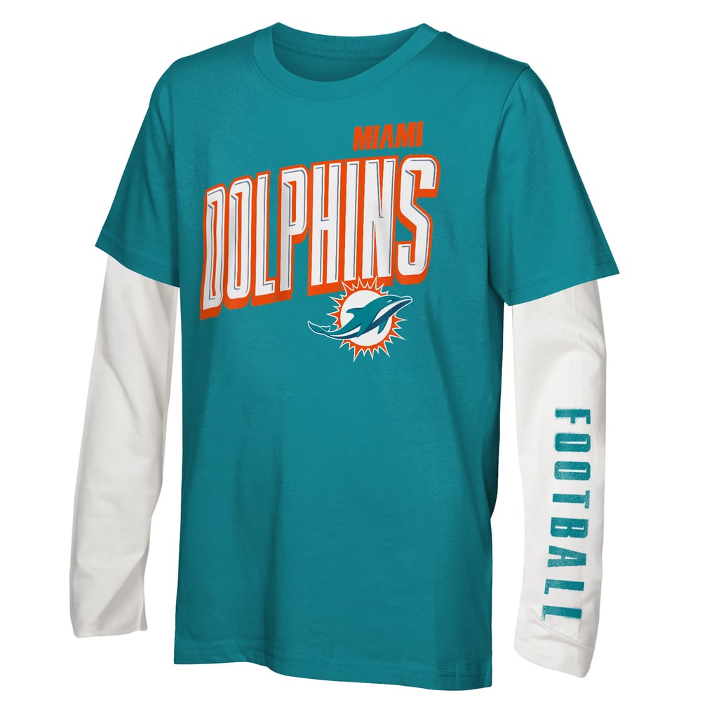 Miami Dolphins Outerstuff Preschool The Mix Combo T-Shirt Set