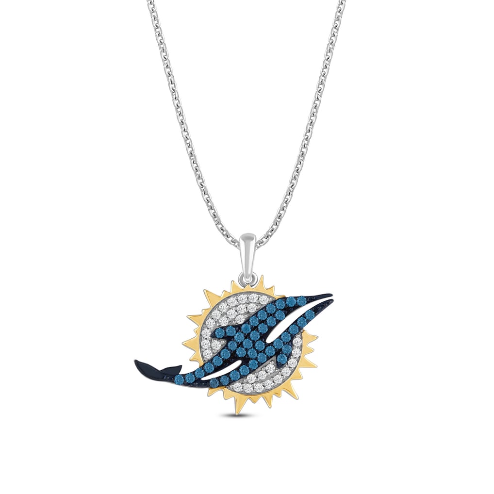 Miami Dolphins True Fan Team Necklace