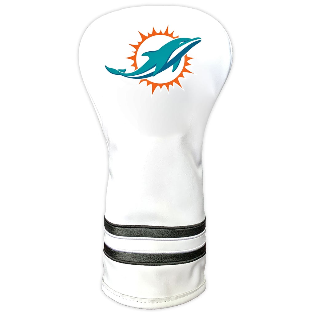 Miami Dolphins Vintage Driver Golf Headcover - White