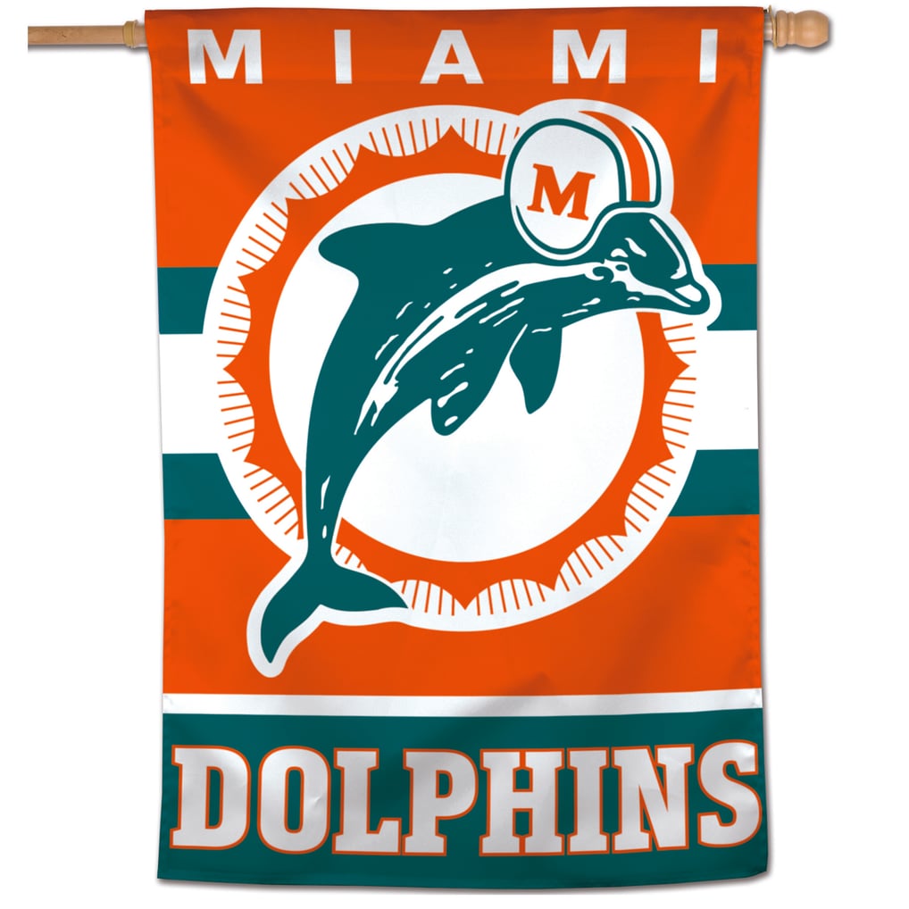 Miami Dolphins WinCraft 28" x 40" Retro Single-Sided Vertical Banner