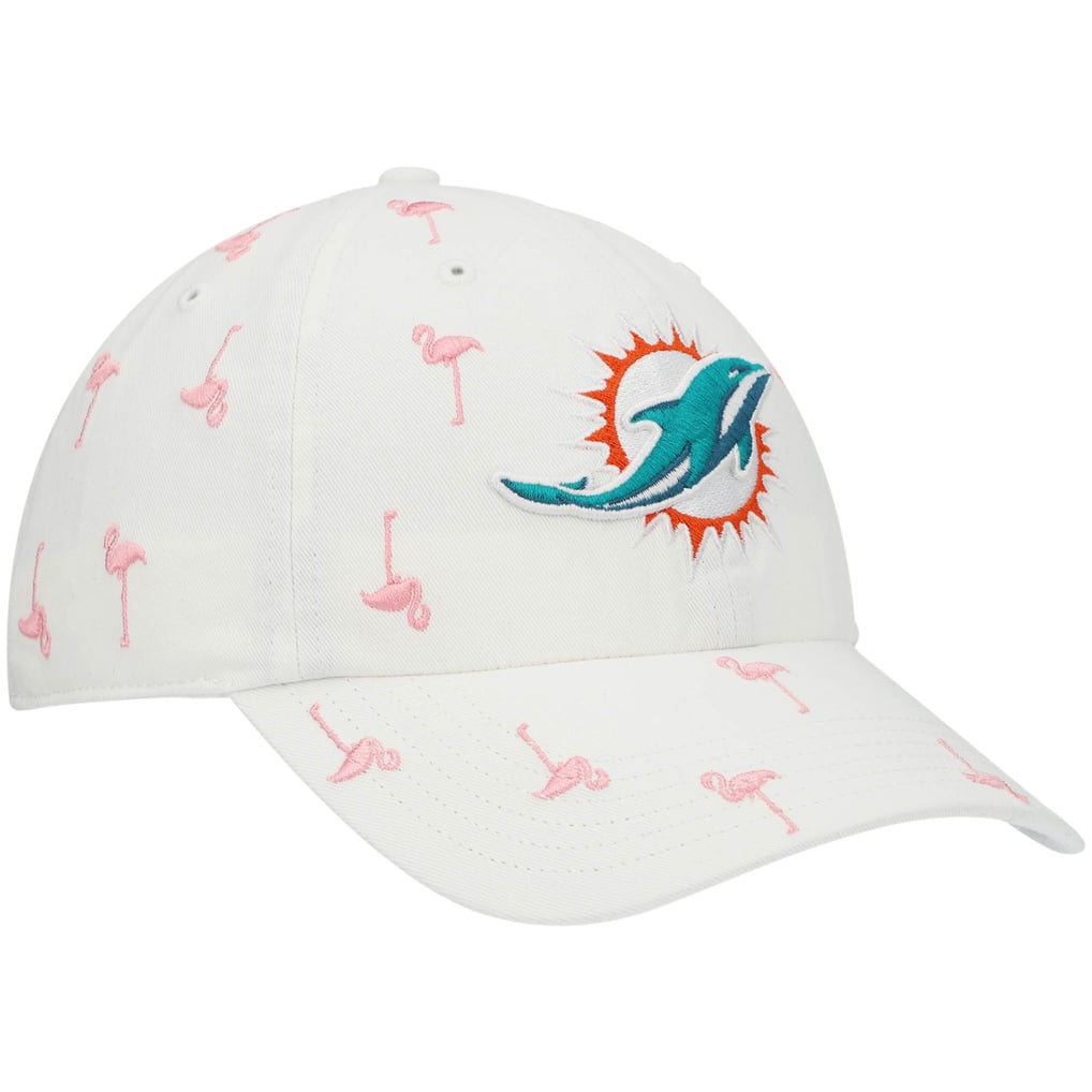 Miami Dolphins '47 Women's Confetti Clean Up Adjustable Hat - White