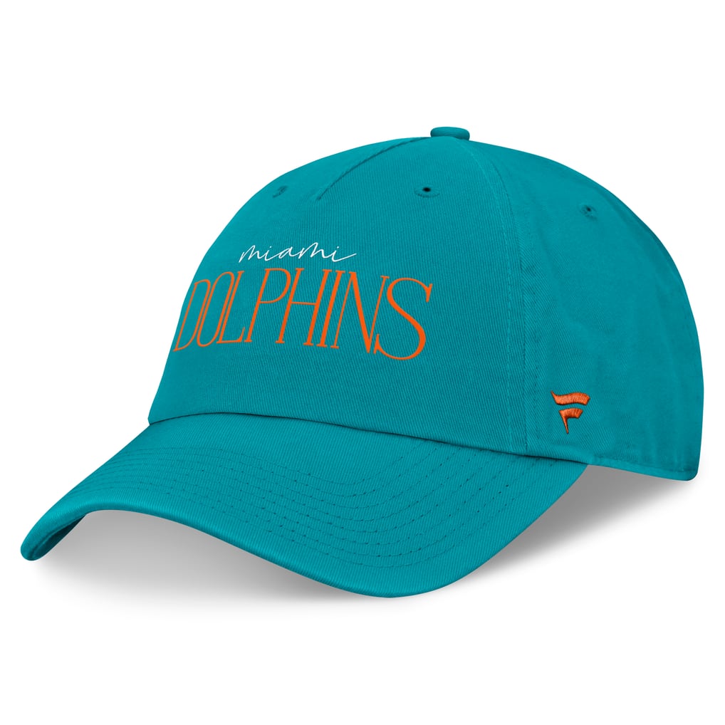 Miami Dolphins Fanatics Women's Review Unstructured Adjustable Hat - Aqua