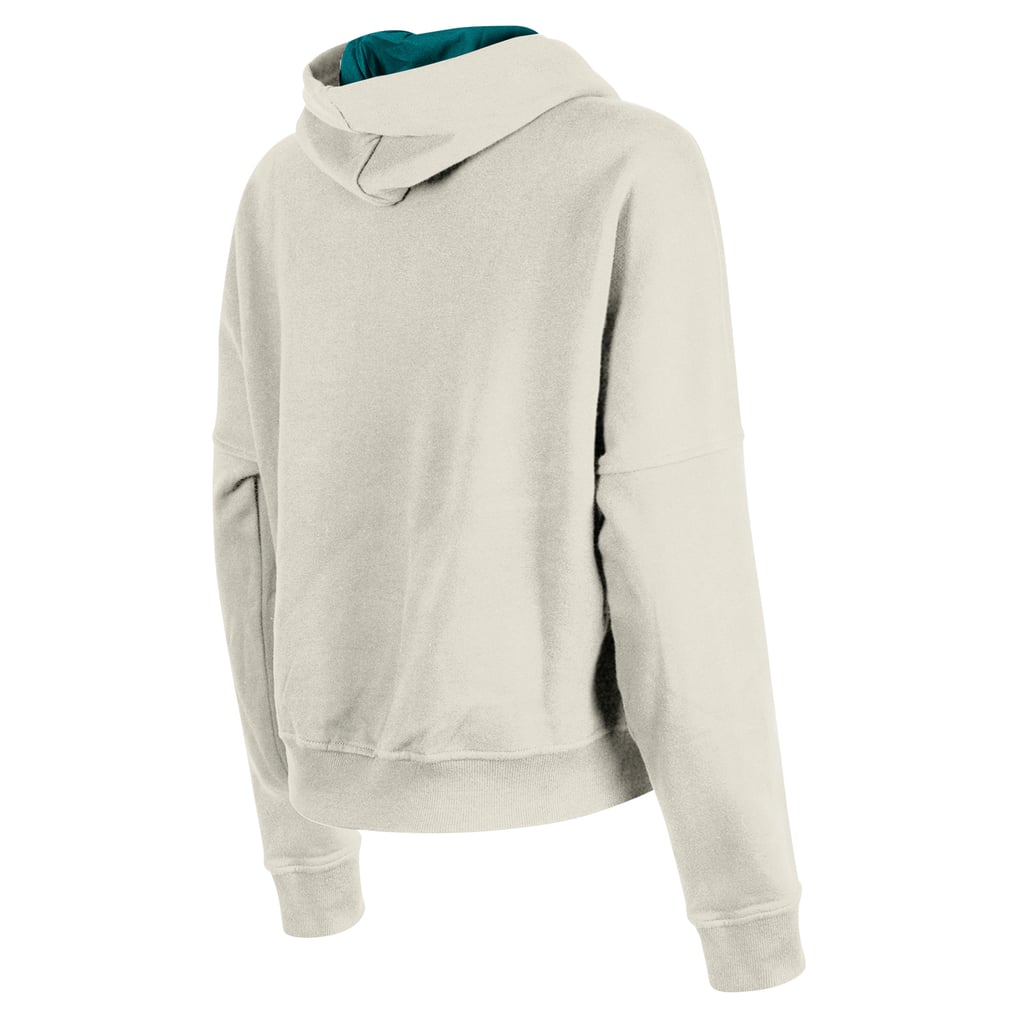Miami Dolphins New Era Women's 3rd Down Historic Pullover Hoodie - Cream