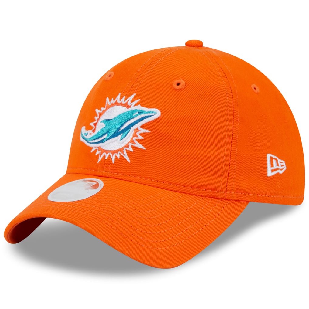  Miami Dolphins New Era Women's  Main Core Classic 2.0 9TWENTY Adjustable Hat - Orange