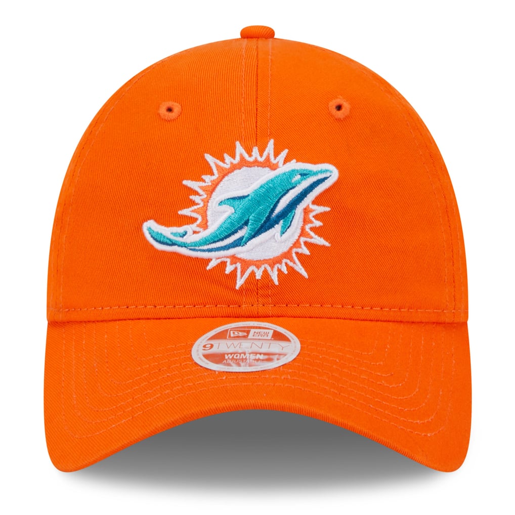  Miami Dolphins New Era Women's  Main Core Classic 2.0 9TWENTY Adjustable Hat - Orange