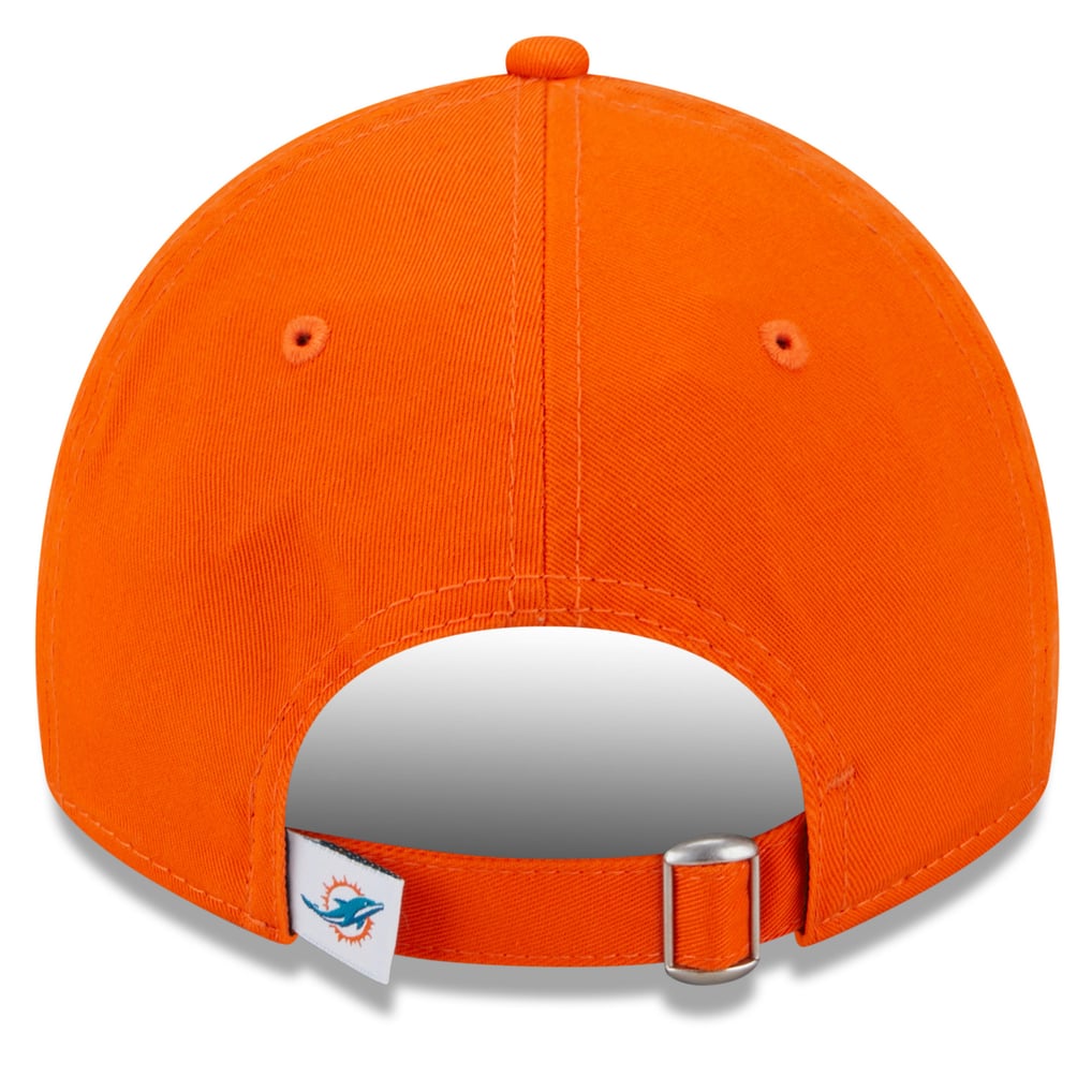  Miami Dolphins New Era Women's  Main Core Classic 2.0 9TWENTY Adjustable Hat - Orange