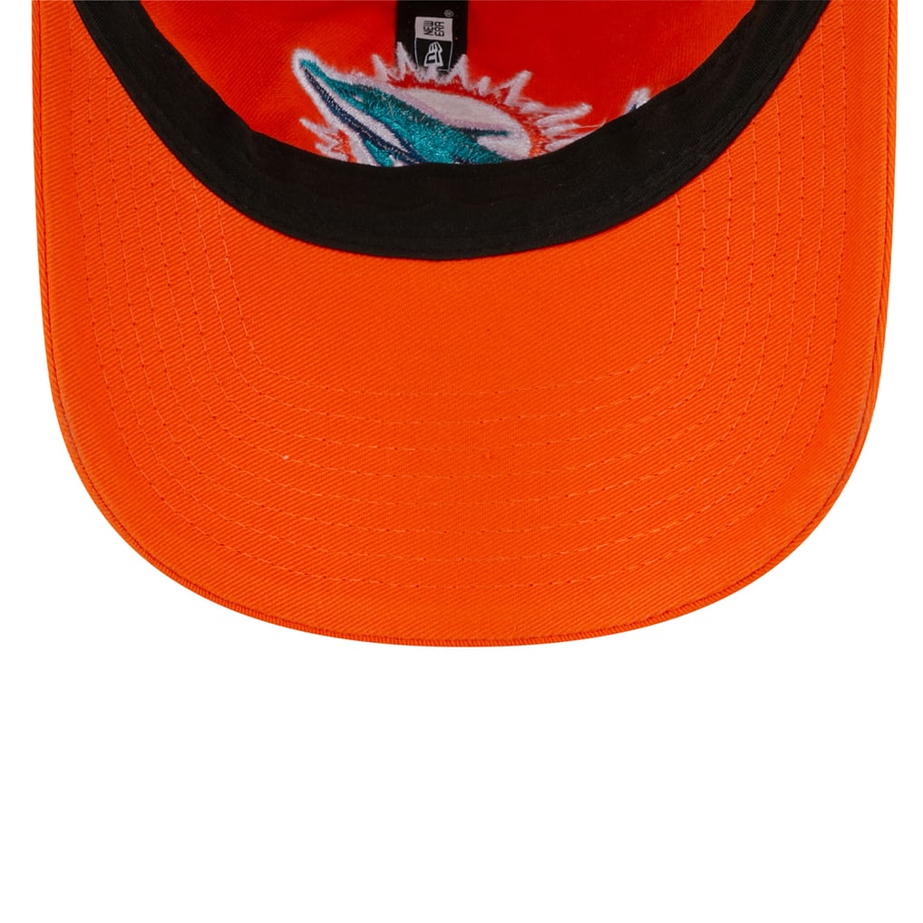  Miami Dolphins New Era Women's  Main Core Classic 2.0 9TWENTY Adjustable Hat - Orange
