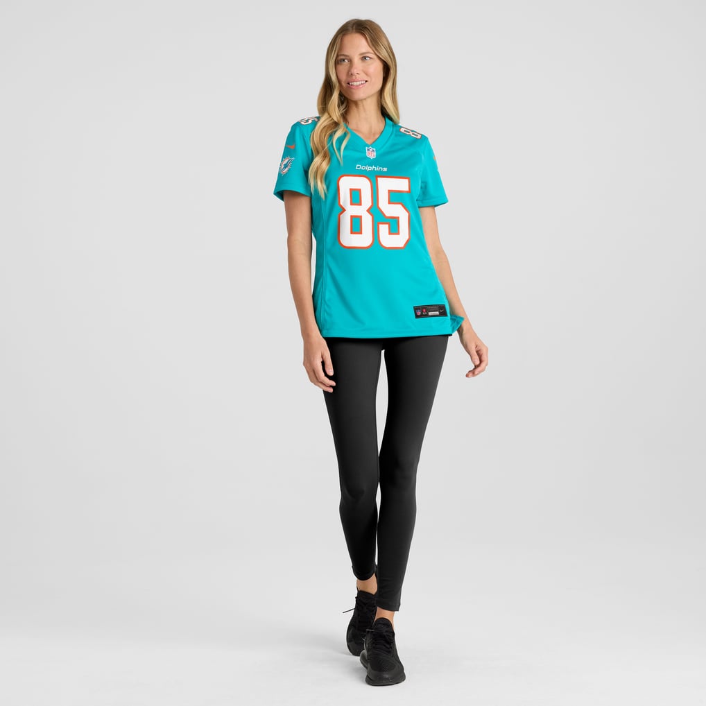 Mark Duper Miami Dolphins Nike Women's Game Retired Player Jersey - Aqua