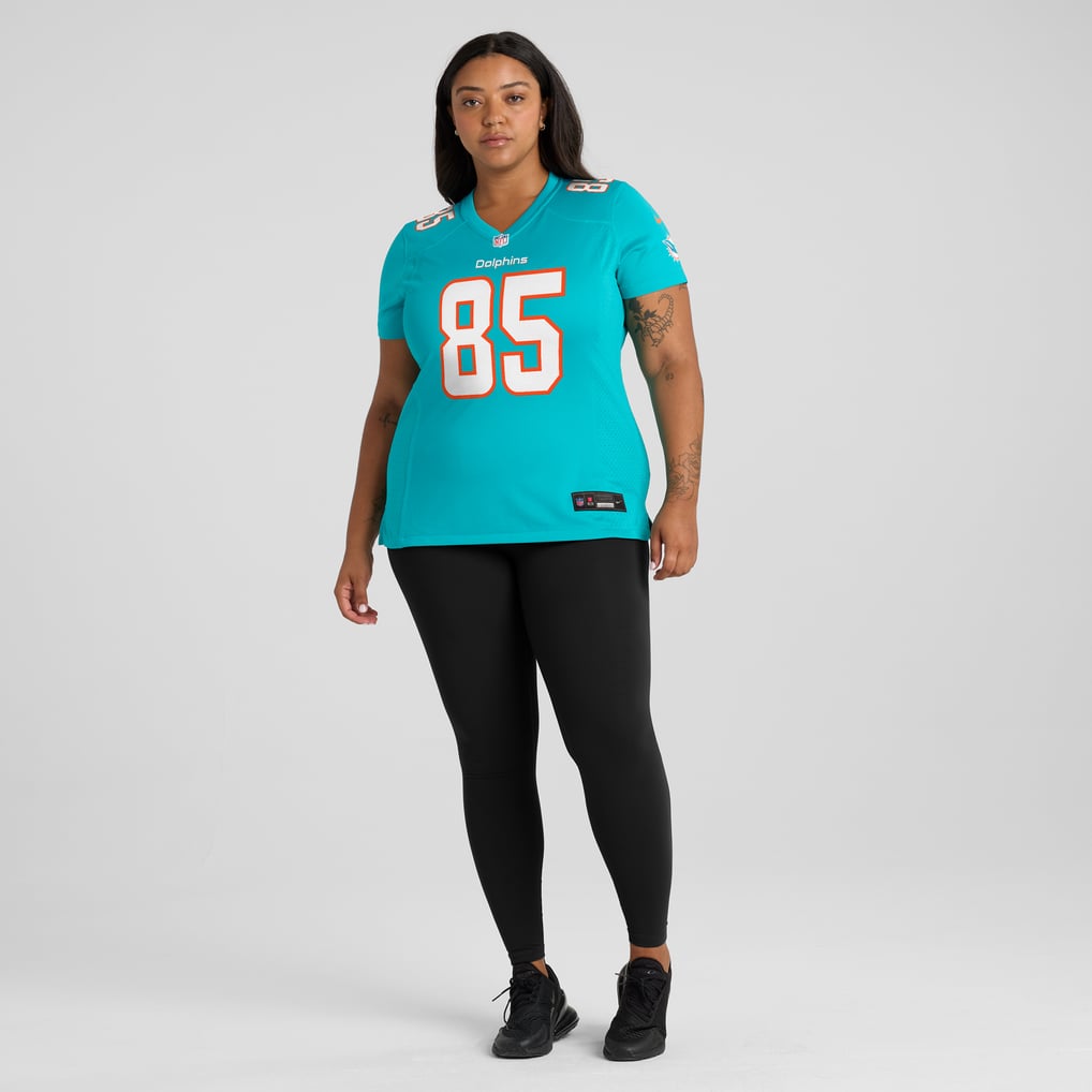 Mark Duper Miami Dolphins Nike Women's Game Retired Player Jersey - Aqua