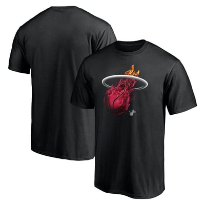  Miami Heat Midnight Mascot T-Shirt - Black