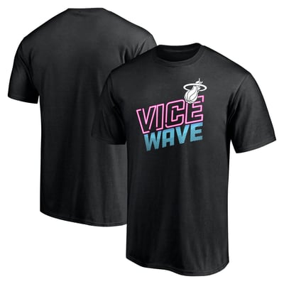 Miami Heat Push Ahead T-Shirt - Black