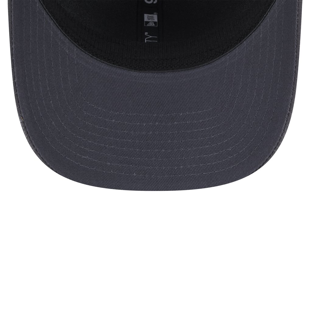 Miami Heat New Era Team Elevated Patch 9SEVENTY Adjustable Hat - Graphite