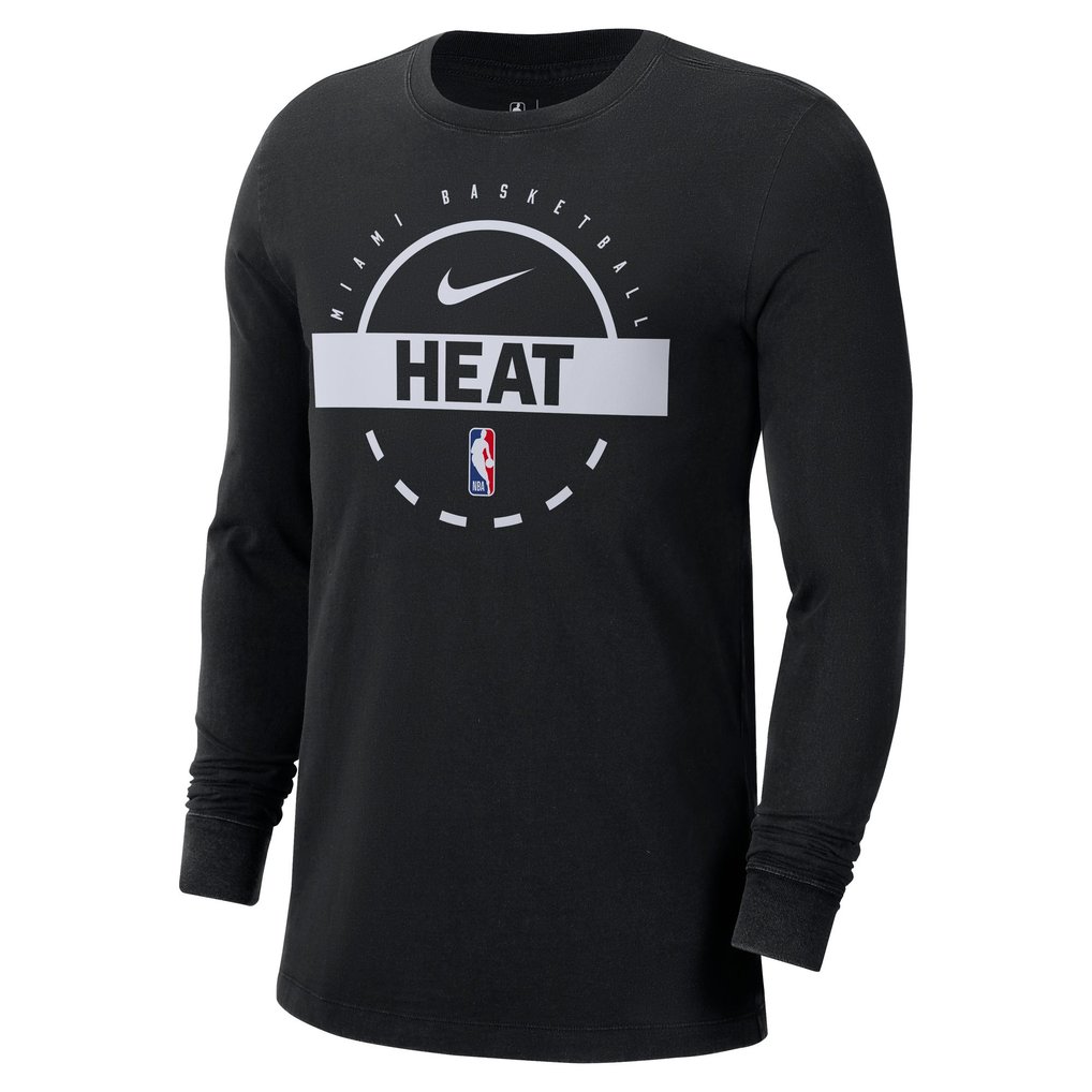  Miami Heat Nike Authentic Long Sleeve Practice T-Shirt - Black
