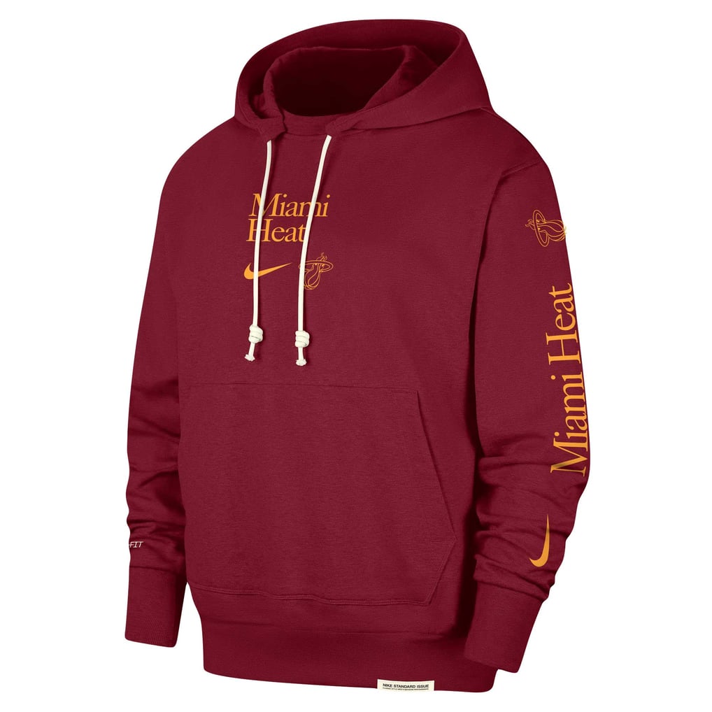 Miami Heat Nike Authentic Performance Pullover Hoodie - Red