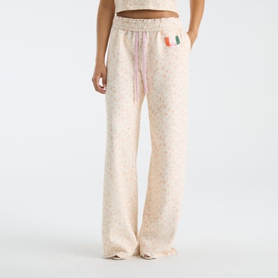 LoveShackFancy Miami Hurricanes Women's Ilyra Sweatpants - Orange