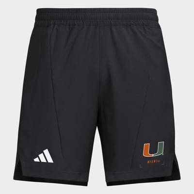  Miami Hurricanes adidas D4T Shorts - Black