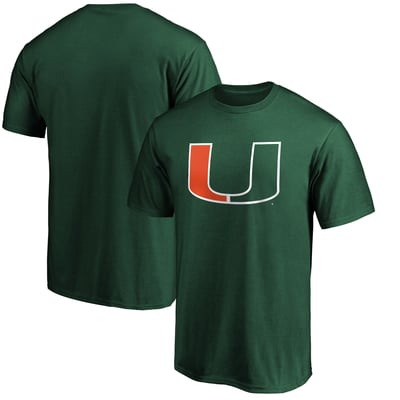 Miami Hurricanes Logo T-Shirt - Green