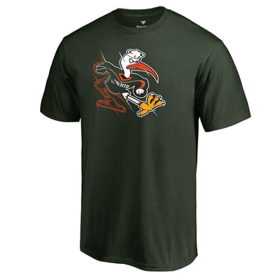 Miami Hurricanes X Ray T-Shirt - Green