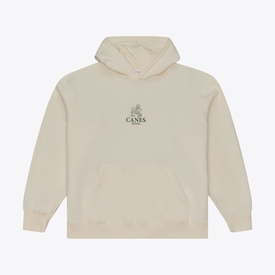 Miami Hurricanes Mitchell & Ness Core Icon Fleece Hoodie - Cream