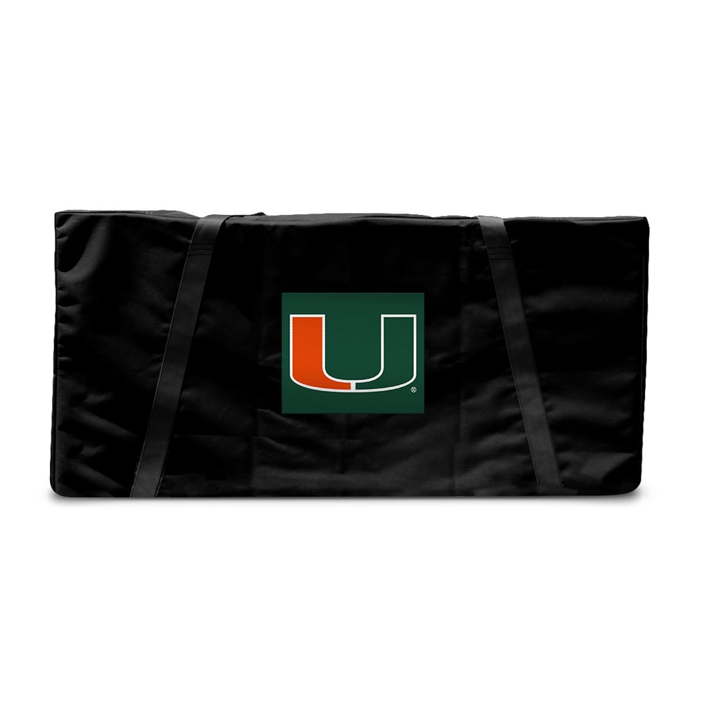 Miami Hurricanes Regulation Cornhole Carrying Case