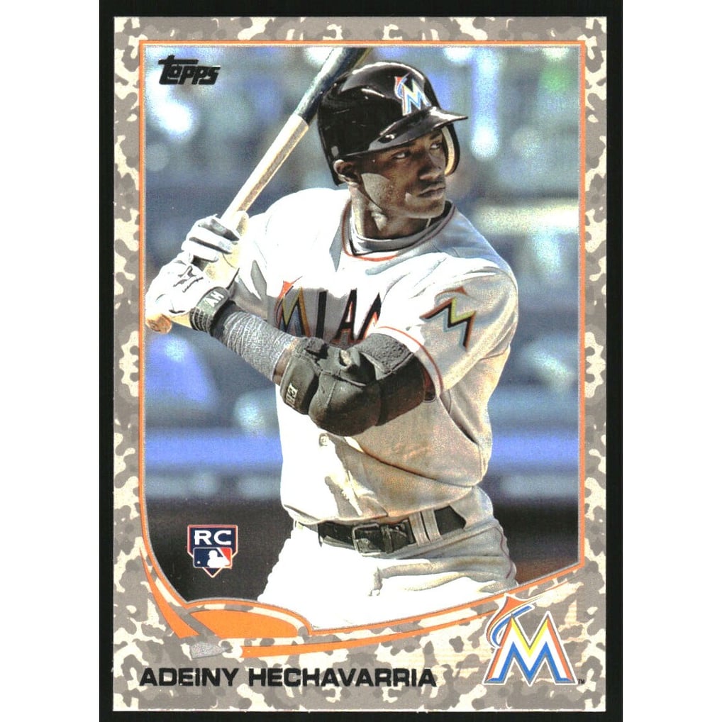 2013 Topps Update Camo #US32 Adeiny Hechavarria