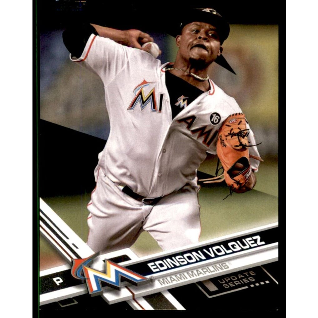 2017 Topps Update Black #US163 Edinson Volquez
